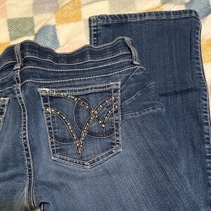 Wrangler Women's Boot Cut Jeans - Dark Blue